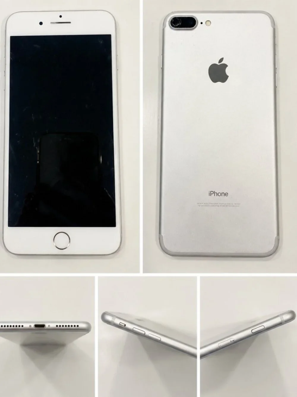 Apple iPhone 7 Plus 128GB Unlocked Silver (#3 BC)